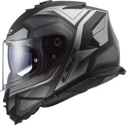 LS2 Integralhelm FF800 STORM Mit Sonnenblende Und Max Vision Pinlock -Motorradbekleidungsgeschäft ff800 storm faster matt titanium 108002207 a 2