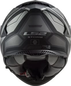 LS2 Integralhelm FF800 STORM Mit Sonnenblende Und Max Vision Pinlock -Motorradbekleidungsgeschäft ff800 storm faster matt titanium 108002207 b 2
