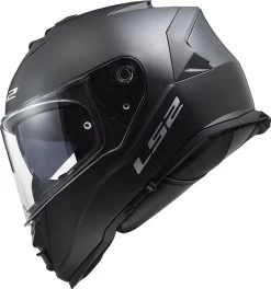 LS2 Integralhelm FF800 STORM Mit Sonnenblende Und Max Vision Pinlock -Motorradbekleidungsgeschäft ff800 storm solid matt black 108001011 04 2