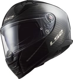 LS2 FF811 VECTOR II 2 CARBON Sport-Integralhelm ECE 22.06 Sonnenblende Pinlock Mit Extra Visier -Motorradbekleidungsgeschäft ff811 vector ii solid carbon 168115099 04