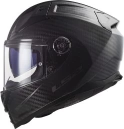 LS2 FF811 VECTOR II 2 CARBON Sport-Integralhelm ECE 22.06 Sonnenblende Pinlock Mit Extra Visier -Motorradbekleidungsgeschäft ff811 vector ii solid carbon 168115099 a