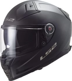 LS2 Integralhelm FF811 VECTOR II 2 Fiberglas Mit Sonnenblende Und Max Vision Pinlock ECE 22.06 -Motorradbekleidungsgeschäft ff811 vector ii solid matt black 108111011 1