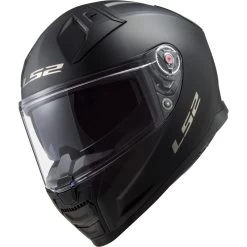LS2 Integralhelm FF811 VECTOR II 2 Solid Inklusive 4X Intercom Headset Sonnenblende Pinlock ECE 22.06 -Motorradbekleidungsgeschäft ff811 vector ii solid matt black 168111011 01