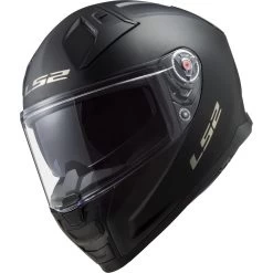 LS2 Integralhelm FF811 VECTOR II 2 Solid Inklusive 4X Intercom Headset Sonnenblende Pinlock ECE 22.06 -Motorradbekleidungsgeschäft ff811 vector ii solid matt black 168111011 03