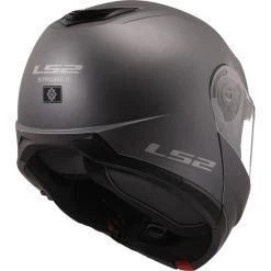 LS2 FF908 STROBE II 2 Klapphelm ECE 22.06 Mit Sonnenblende -Motorradbekleidungsgeschäft ff908 strobe ii matt titanium 569081007 3