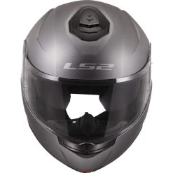 LS2 FF908 STROBE II 2 Klapphelm ECE 22.06 Mit Sonnenblende -Motorradbekleidungsgeschäft ff908 strobe ii matt titanium 569081007 5