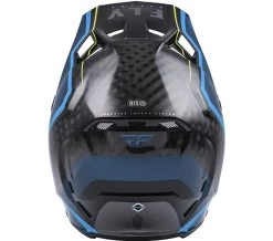 Fly Racing Crosshelm FORMULA CARBON Mit 12 K Carbon-Helmschale Ultraleicht -Motorradbekleidungsgeschäft fly formula axon black blue 3