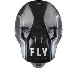 Fly Racing Crosshelm FORMULA CARBON Mit 12 K Carbon-Helmschale Ultraleicht -Motorradbekleidungsgeschäft fly formula axon black grey blue 3