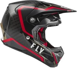 Fly Racing Crosshelm FORMULA CARBON Mit 12 K Carbon-Helmschale Ultraleicht -Motorradbekleidungsgeschäft fly formula axon black red 3