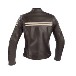 Segura Motorradjacke FUNKY LADY Für Damen Leder CE AAA Mit Thermofutter -Motorradbekleidungsgeschäft funky lady brown beige 02