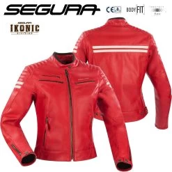 Segura Motorradjacke FUNKY LADY Für Damen Leder CE AAA Mit Thermofutter -Motorradbekleidungsgeschäft funky lady haupt
