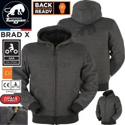 Furygan Motorrad-Hoodie BRAD X KEVLAR® Jacke Mit D3O Protektoren