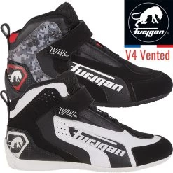 Furygan Motorradschuhe V4 VENTED Mit Verstärkungen Und CE