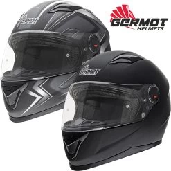 Germot Integralhelm GM 320 Mit Großem Sichtfeld Und ECE 22.05