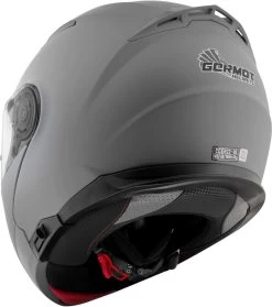 Germot GM 970 Klapphelm ECE 22.06 Mit Sonnenblende Und P/J Homologation -Motorradbekleidungsgeschäft germot gm970 matt grau 4