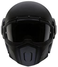 Caberg Jethelm GHOST Mit Pinlock Und Kinnteil 27 Caberg Jethelm GHOST Mit Pinlock Und Kinnteil -Motorradbekleidungsgeschäft ghost matt black front 4