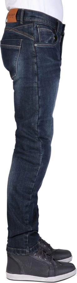 Modeka Motorradjeans GLENN II 2 Aramid Denim Stretch Hose Mit CE A Inklusive Knieprotektoren -Motorradbekleidungsgeschäft glenn2 304 soft blue s