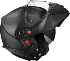 SMK Klapphelm GLIDE P/J Homologation Mit Sonnenblende -Motorradbekleidungsgeschäft glide basic flat black 2