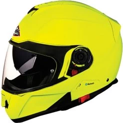 SMK Klapphelm GLIDE P/J Homologation Mit Sonnenblende -Motorradbekleidungsgeschäft glide basic yellow 1 1