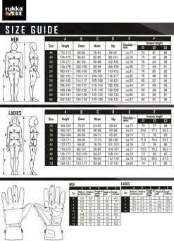Rukka Motorradhandschuhe AIRI 2.0 Für Damen Elastisch Mit Touchscreen Fingerspitzen -Motorradbekleidungsgeschäft groessentabelle rukka 12