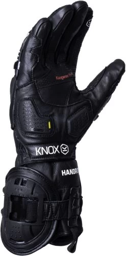 Knox Motorradhandschuhe HANDROID MK IV High-Performance CE BOA-Fit Leder Sport Lange Stulpe 31 Knox Motorradhandschuhe HANDROID MK IV High-Performance CE BOA-Fit Leder Sport Lange Stulpe -Motorradbekleidungsgeschäft handroid mkiv all black side4