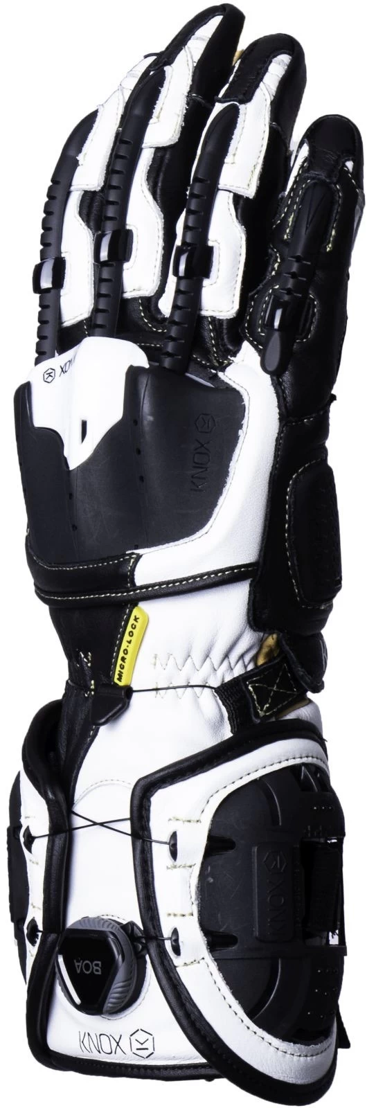 Knox Motorradhandschuhe HANDROID MK IV High-Performance CE BOA-Fit Leder Sport Lange Stulpe 18 Knox Motorradhandschuhe HANDROID MK IV High-Performance CE BOA-Fit Leder Sport Lange Stulpe – Bild 16