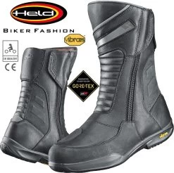 Held Gore-Tex Motorradstiefel ANNONE GTX Wasserdicht Leder CE Mit Knöchelschutz Aus Fiberglas