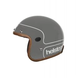Helstons Jethelm CORPORATE Carbon-Fiberglas Helmschale Mit Sonnenblende Und Leder-Innenausstattung -Motorradbekleidungsgeschäft helstons corporate carbon grey 2