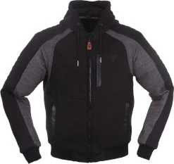 Modeka Motorrad-Hoodie HOOTCH Leger Blouson-Fit Mit Lederpaspeln Und Aramid -Motorradbekleidungsgeschäft hootch 3 2