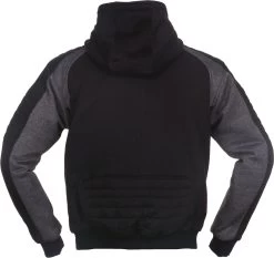 Modeka Motorrad-Hoodie HOOTCH Leger Blouson-Fit Mit Lederpaspeln Und Aramid -Motorradbekleidungsgeschäft hootch 3 r 1