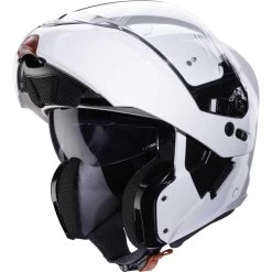 Caberg Horus Klapphelm Mit P/J Homologation Sonnenblende Und Pinlock 16 Caberg Horus Klapphelm Mit P/J Homologation Sonnenblende Und Pinlock -Motorradbekleidungsgeschäft horus white metal 3 4 open