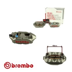 Brembo HPK M4 100 Mm Monoblock Kit Für Radiale Bremszangen -Motorradbekleidungsgeschäft hpk m4 100mm haupt