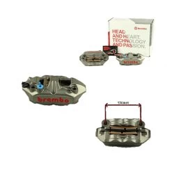 Brembo HPK M4 108 Mm Monoblock Kit Für Radiale Bremszangen -Motorradbekleidungsgeschäft hpk m4 108mm haupt1