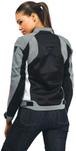 Dainese HYDRAFLUX 2 AIR LADY D-DRY Motorradjacke CE Wasserdicht Mit Protektoren -Motorradbekleidungsgeschäft hydraflux 2 air lady d dry jacket black charcoal gray lava red 5