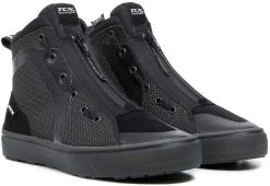 TCX Motorrad Sneaker IKASU AIR Mit D3O CE Atmungsaktiv Mesh OrthoLite Einlage -Motorradbekleidungsgeschäft ikasu air black 1 1