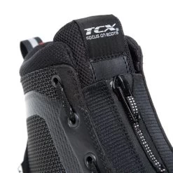 TCX Motorrad Sneaker IKASU AIR Mit D3O CE Atmungsaktiv Mesh OrthoLite Einlage -Motorradbekleidungsgeschäft ikasu air black 8 1