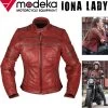 Modeka Damen Motorrad-Lederjacke IONA LADY Aus Büffelleder Mit Stretch Thermoweste Und Protektoren 1 Modeka Damen Motorrad-Lederjacke IONA LADY Aus Büffelleder Mit Stretch Thermoweste Und Protektoren -Motorradbekleidungsgeschäft ionalady 40 haupt