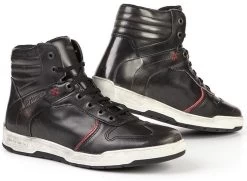 Stylmartin Motorradschuhe IRON Leder Sneaker Wasserdicht Mit CE Und Knöchelprotektoren -Motorradbekleidungsgeschäft iron 3