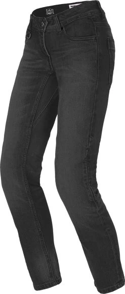 Spidi Motorradjeans J-TRACKER LADY Für Damen Slim-Fit Cordura Denim Hose Inklusive Warrior Knieprotektoren -Motorradbekleidungsgeschäft j tracker lady j64 026