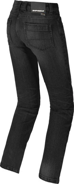 Spidi Motorradjeans J-TRACKER LADY Für Damen Slim-Fit Cordura Denim Hose Inklusive Warrior Knieprotektoren -Motorradbekleidungsgeschäft j tracker lady j64 026 back
