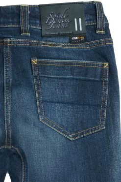 Spidi Motorradjeans J-TRACKER LADY Für Damen Slim-Fit Cordura Denim Hose Inklusive Warrior Knieprotektoren -Motorradbekleidungsgeschäft j64 804 16