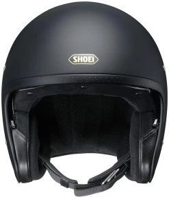 Shoei Premium-Jethelm J.O Mit Doppel-D-Verschluss -Motorradbekleidungsgeschäft j o matt black 4