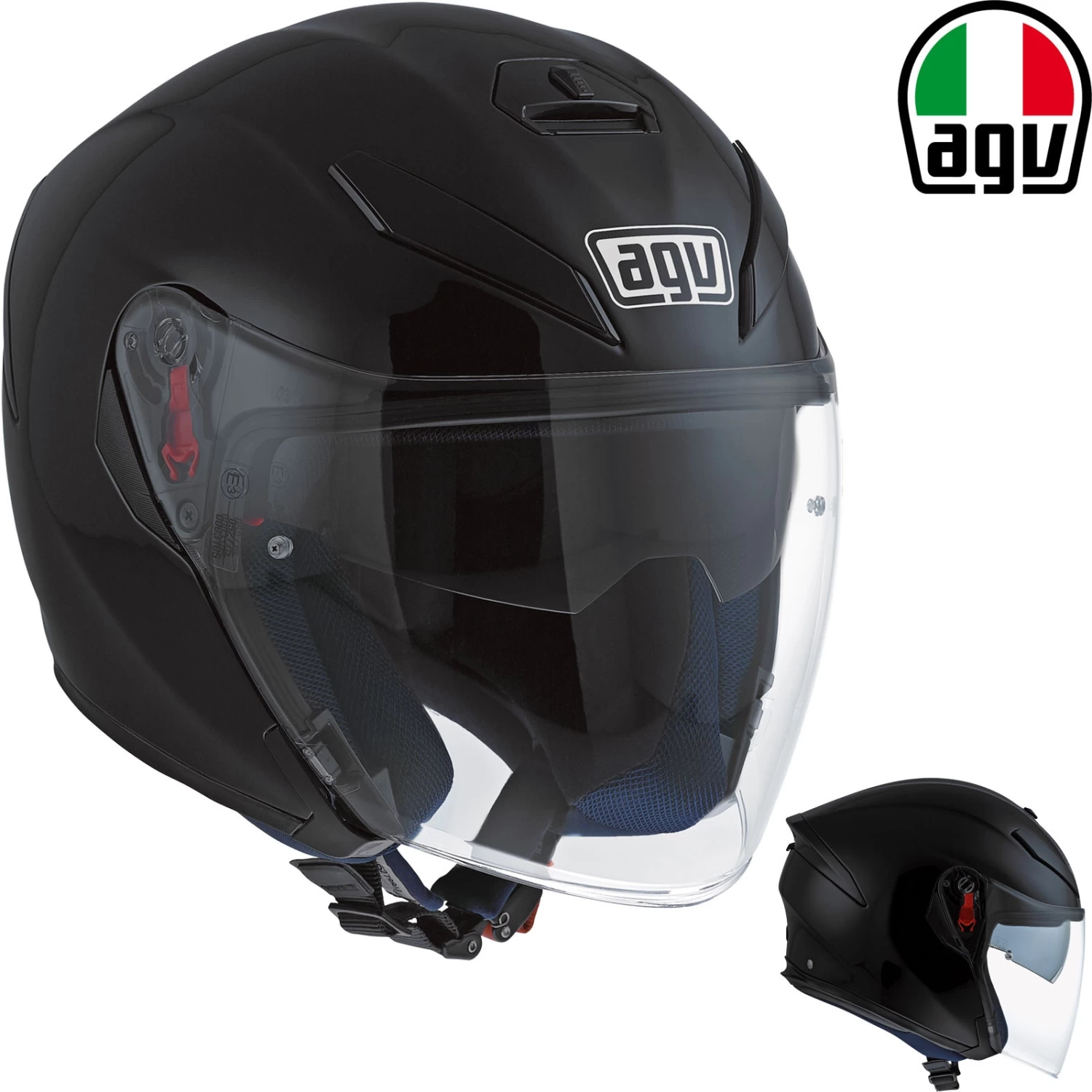 AGV Maxi-Jethelm K5 JET Mit Großem Visier Und Sonnenblende 4 AGV Maxi-Jethelm K5 JET Mit Großem Visier Und Sonnenblende – Bild 2