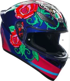 AGV Integralhelm K1 S Sporthelm Mit ECE 22.06 Ultravision-Visier Und Spoiler -Motorradbekleidungsgeschäft k1s salom 1 1