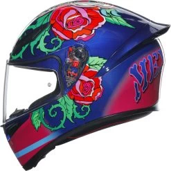 AGV Integralhelm K1 S Sporthelm Mit ECE 22.06 Ultravision-Visier Und Spoiler -Motorradbekleidungsgeschäft k1s salom 4