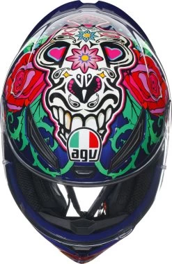 AGV Integralhelm K1 S Sporthelm Mit ECE 22.06 Ultravision-Visier Und Spoiler -Motorradbekleidungsgeschäft k1s salom 7