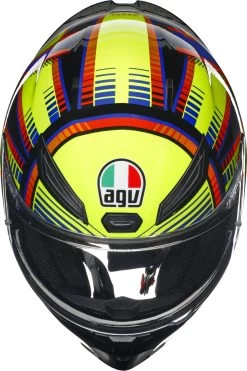 AGV Integralhelm K1 S Sporthelm Mit ECE 22.06 Ultravision-Visier Und Spoiler -Motorradbekleidungsgeschäft k1s soleluna2015 2