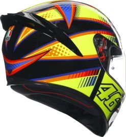 AGV Integralhelm K1 S Sporthelm Mit ECE 22.06 Ultravision-Visier Und Spoiler -Motorradbekleidungsgeschäft k1s soleluna2015 3