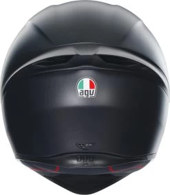 AGV Integralhelm K1 S Sporthelm Mit ECE 22.06 Ultravision-Visier Und Spoiler -Motorradbekleidungsgeschäft k1s solid schwarz matt 5