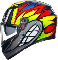 AGV Integralhelm K3 ECE 22.06 Mit Sonnenblende Und Max Vision Pinlock -Motorradbekleidungsgeschäft k3 2206 birdy2 4